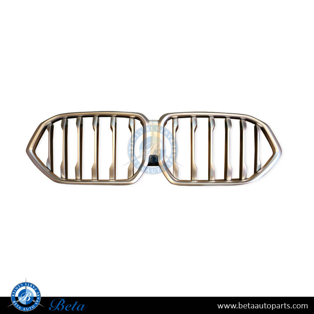 Radiator Grille Chrome color for BMW X6 G06 2020-Up models, Part Number 51137481386 Radiator Grille Chrome color for BMW X6 G06 2020-Up models, Part Number 51137481386